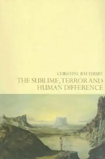 Cover of The Sublime, Terror and Human Difference