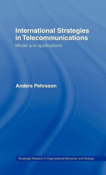 Cover of International Strategies in Telecommunications