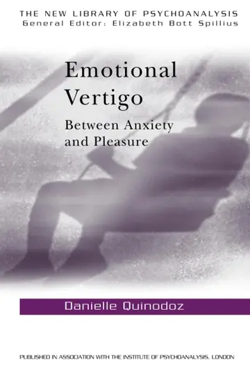 Cover of Emotional Vertigo, Between Anxiety and Pleasure