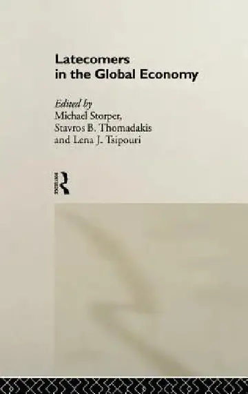 Cover of Latecomers in the Global Economy