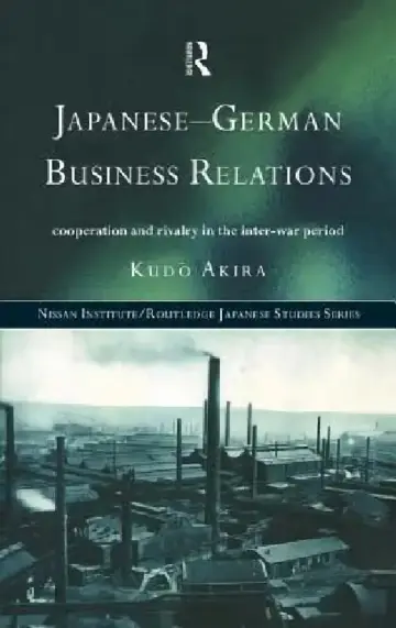 Cover of Japanese-German Business Relations