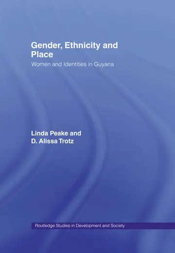 Cover of Gender, Ethnicity and Place