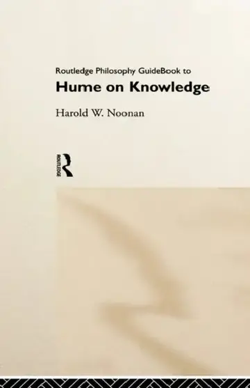 Cover of Routledge Philosophy GuideBook to Hume on Knowledge