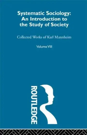 Cover of Systematic Sociology