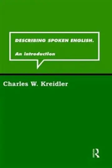 Cover of Describing Spoken English