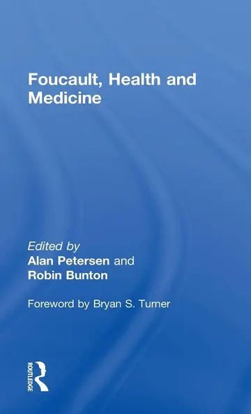 Cover of Foucault, Health and Medicine