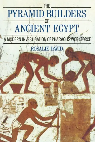 Cover of The Pyramid Builders of Ancient Egypt