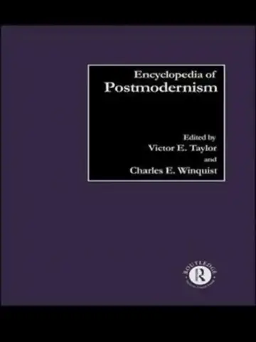 Cover of Encyclopedia of Postmodernism