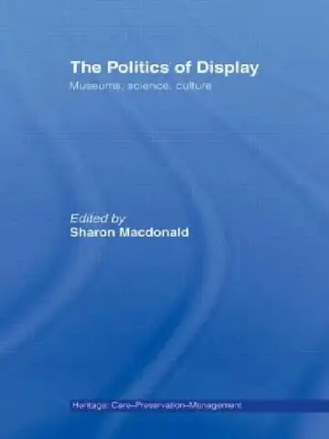 Cover of The Politics of Display