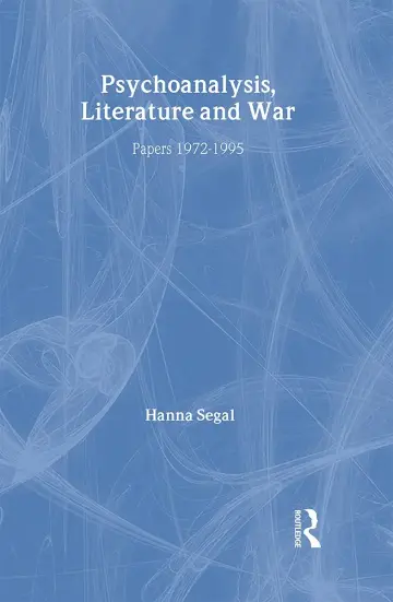 Cover of Psychoanalysis, Literature and War