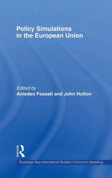 Cover of Policy Simulations in the European Union