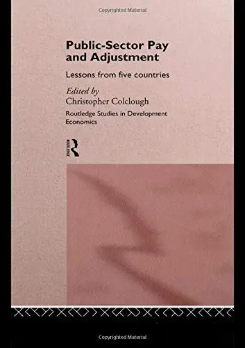 Cover of Public Sector Pay and Adjustment