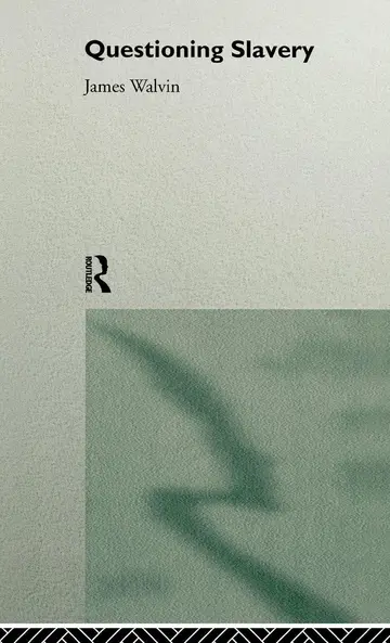Cover of Questioning Slavery