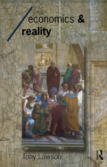 Cover of Economics and Reality