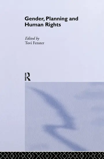 Cover of Gender, Planning and Human Rights