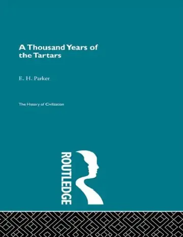 Cover of A Thousand Years of the Tartars