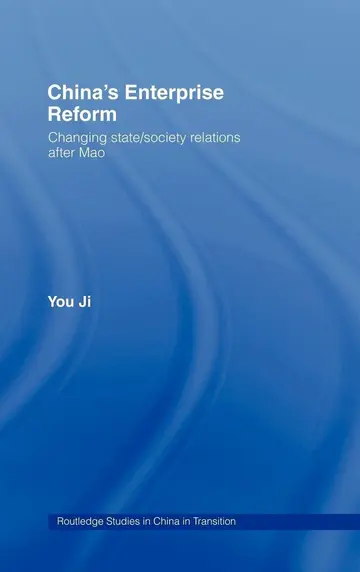 Cover of China's Enterprise Reform