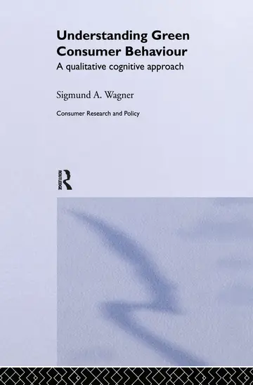 Cover of Understanding Green Consumer Behaviour