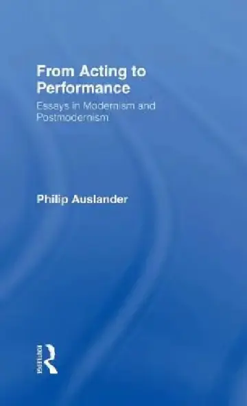 Cover of From Acting to Performance
