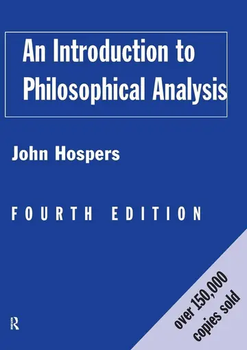 Cover of Introduction to Philosophical Analysis