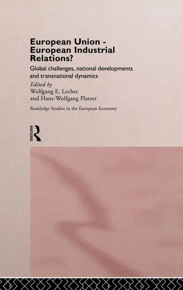 Cover of European Union-European Industrial Relations?