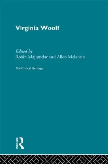 Cover of Virginia Woolf