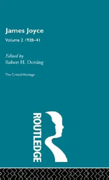 Cover of James Joyce. Volume 2