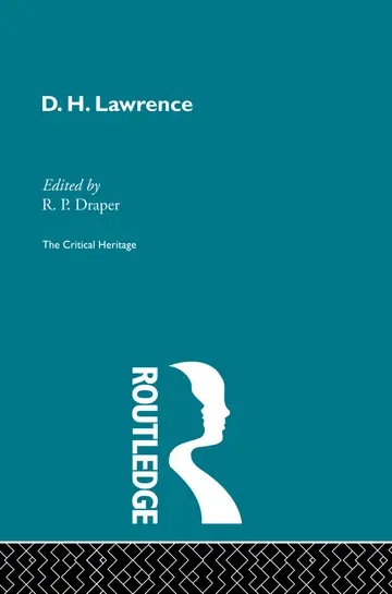 Cover of D.h. Lawrence