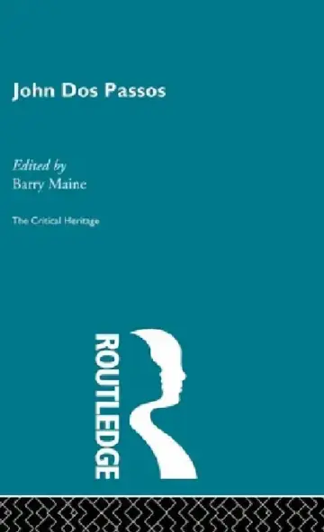 Cover of John Dos Passos