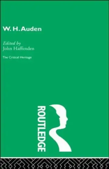 Cover of W.H. Auden