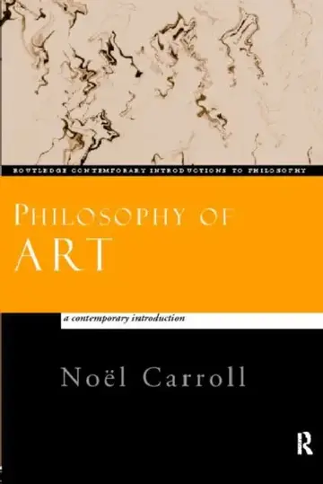 Cover of Philosophy of Art