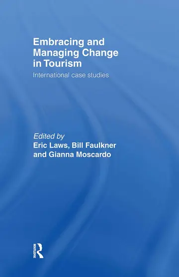 Cover of Embracing and Managing Change in Tourism