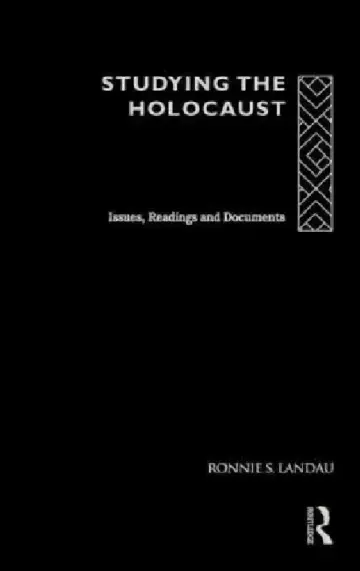 Cover of Studying the Holocaust