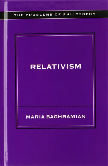 Cover of Relativism