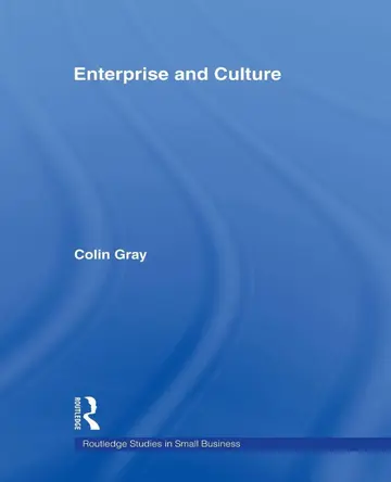 Cover of Enterprise and Culture