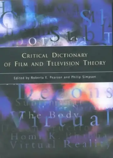 Cover of Critical Dictionary of Film and Television Theory