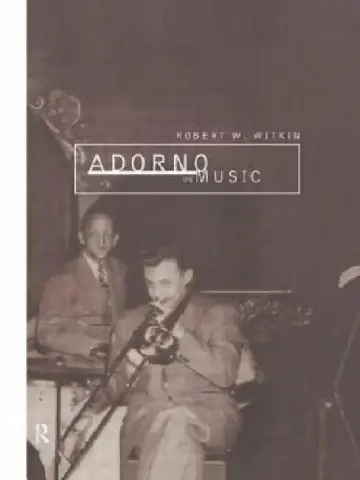 Cover of Adorno on Music