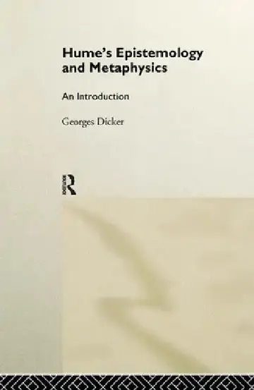 Cover of Hume's Epistemology and Metaphysics
