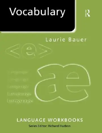Cover of Vocabulary