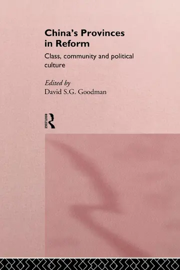 Cover of China's Provinces in Reform