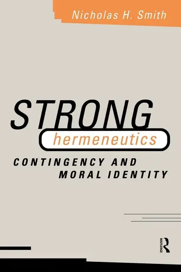 Cover of Strong Hermeneutics