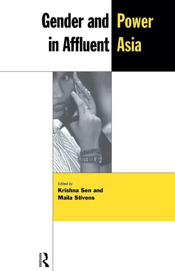 Cover of Gender and Power in Affluent Asia