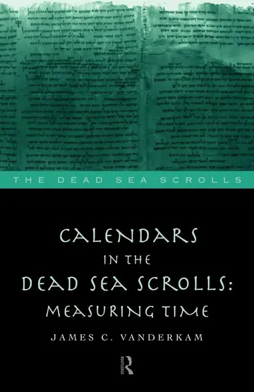 Cover of Calendars in the Dead Sea Scrolls