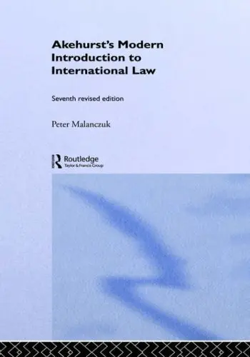 Cover of Akehurst's Modern Introduction to International Law