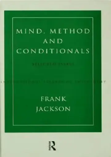 Cover of Mind, Method and Conditionals