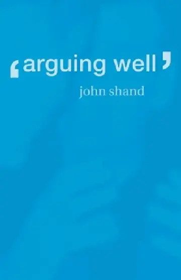 Cover of Arguing Well