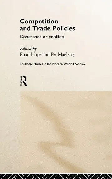 Cover of Competition and Trade Policies
