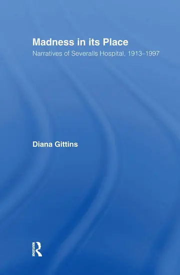 Cover of Madness in Its Place