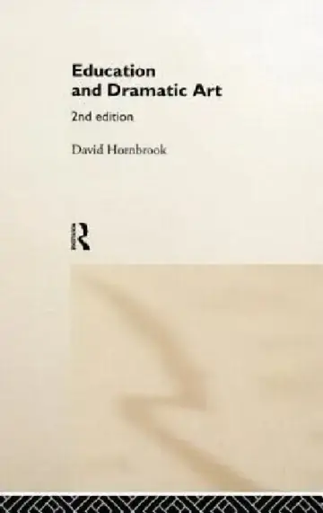 Cover of Education and Dramatic Art