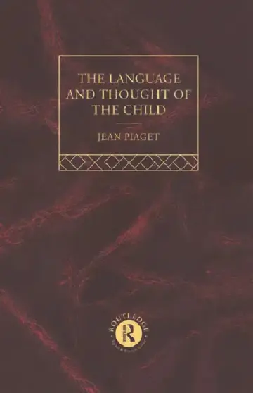 Cover of Language and Thought of the Child
